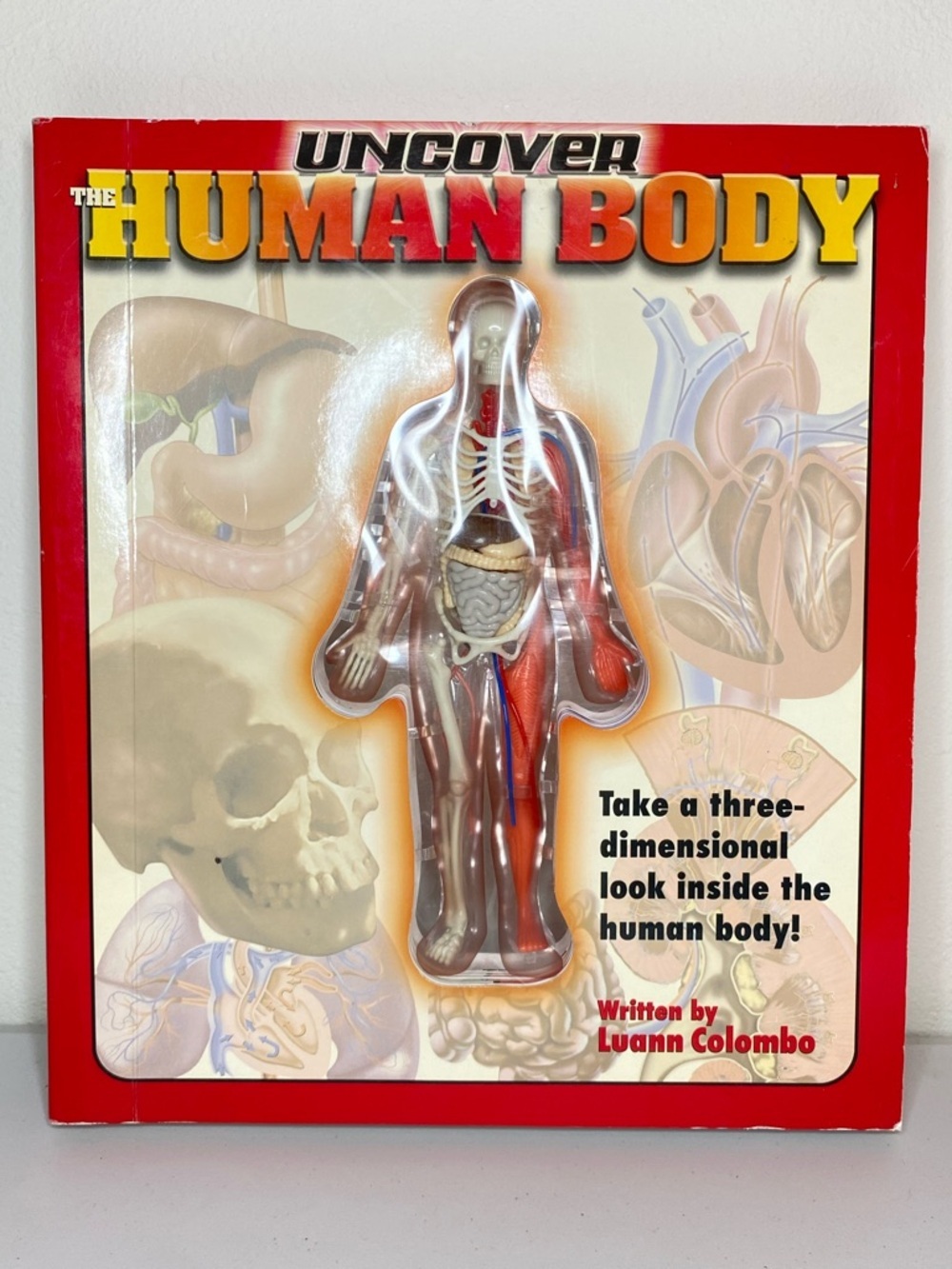 Uncover the Human Body by Luann Columbo Anatomy Human Body Educational 3D Health